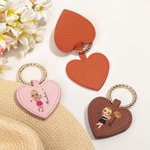 Personalizado de dibujos animados jugador de golf de nacimiento de flores magnético portátil de cuero sombrero clip con nombre de viaje Accesorios de regalo de cumpleaños para las mujeres niñas