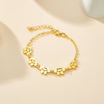 Braccialetto personalizzato con stampa di zampa di cane carino incisibile con 1-8 nomi regalo ideale di compleanno per le donne amanti di animali