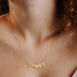 Gepersonaliseerde prachtige geboorte vlinder naam ketting verjaardag verjaardag cadeau voor vrouwen