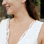 Gepersonaliseerde prachtige geboorte vlinder naam ketting verjaardag verjaardag cadeau voor vrouwen