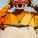 Personalised Stylish Laser Engraved Motocross Number Necklace Birthday Valentine's Day Gift for Off-road Vehicle Lovers