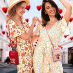 Personalized Highland Cow Coquette Bow Leather Crossbody Bag Wallet with Name and Card Slots Birthday Valentine's Day Gift for Women