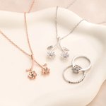 Collier de fleurs et de branches personnalisé avec pierre de naissance Cadeau d'anniversaire pour infirmière, médecin et femme