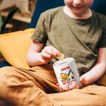 Personalized Cute Cartoon Excavator Ceramic Money Box with Name and Text Birthday Children's Day Gift for Kids