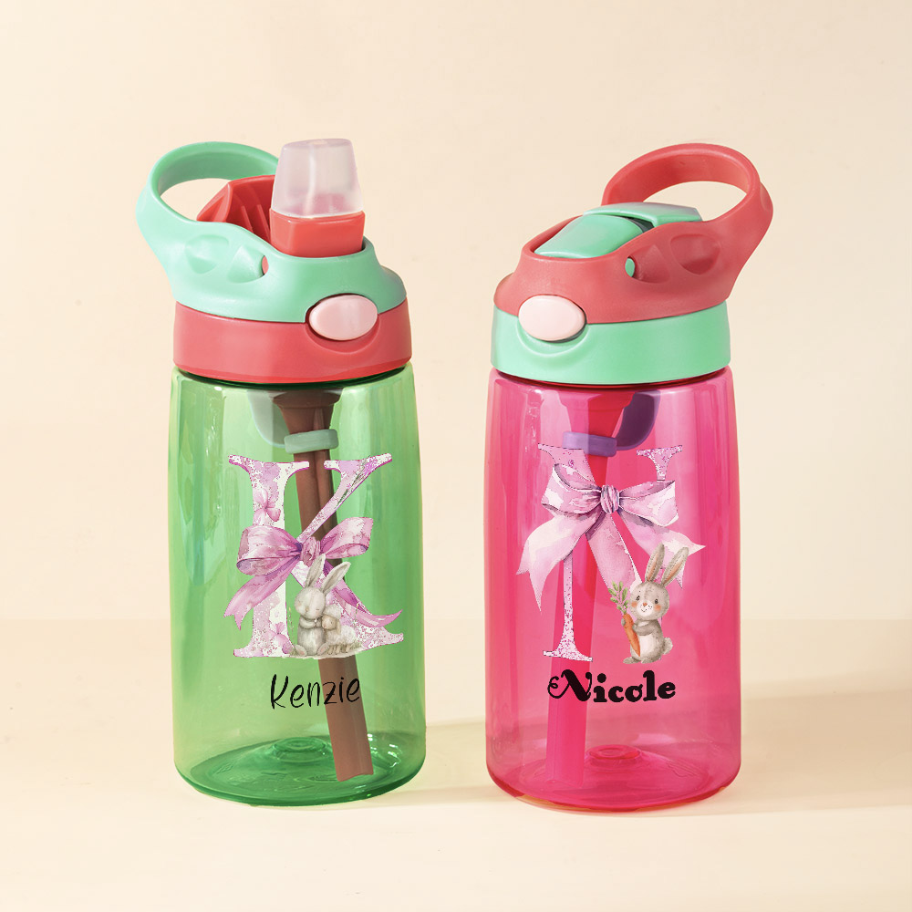 Bouteille d'eau personnalisée avec nom et prénom pour la rentrée scolaire Cadeau d'anniversaire pour garçons filles