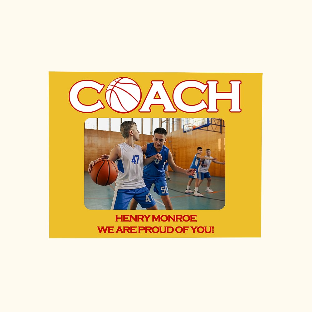 Peinture sur toile personnalisée avec textes Cadeau d'anniversaire Cadeau d'appréciation pour Coach Mentor