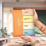 Personalisierte Gott sagt, ich bin Name Bedeutung auf Bibel Vers Buchhülle Cover Taufe Konfirmation Weihnachtsgeschenk für Christen Bücherwurm