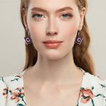 Pendientes Creativos Personalizados en Forma de Mini Libro con Inicial de Cumpleaños Divertido Regalo de Escritura para Amantes de los Libros Ratones de Biblioteca