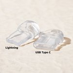 Personalized Birth Flower Ball Book Initial USB-C Lighting Port Dust Plug Charm Accessory for iPhone Laptop Tablet Birthday Gift for Friend Family