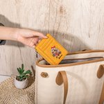 Portafoglio portatile in vera pelle personalizzato per ragazze cheerleader con nome e 8 portacarte Regalo per il giorno del gioco di compleanno per ragazze