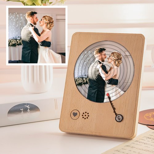 Orologio Da Parete In Legno Personalizzato Con Nome – Regalo Unico Per Musicisti, Chitarra E Note Musicali, Decorazione Casa (Made In Germany)
