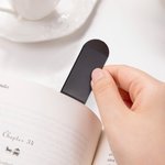 Personalizado Multicolor Simple magnético de cuero Marcapáginas Clip con el nombre de la lectura de papelería Suministros Regalo de cumpleaños para los ratones de biblioteca