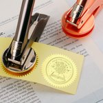 Libro Personalizado Crece Flores Sello en Relieve con Nombre y Título Regalo de Cumpleaños para Club de Lectores de Libros