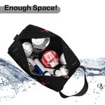 Personalisierte tragbare bunte Spiel-Controller-Muster Kulturtasche mit Griff Reisezubehör Geburtstagsgeschenk für Spiele-Liebhaber