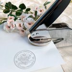 Libro Personalizado Crece Flores Sello en Relieve con Nombre y Título Regalo de Cumpleaños para Club de Lectores de Libros