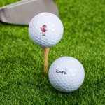 Personalized Funny Cartoon Avatar Golf Ball with Face Photo and Name Party Club Favor Souvenir Birthday Gift for Golf Enthusiasts Sport Lovers