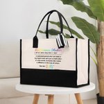 Henkilökohtainen värillinen ero Maker Määritelmä Suuri kangas Kangas Kangaskassi nimi syntymäpäivä arvostus lahja johtajat työtoverit naiset