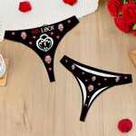 Caleçon boxeur avec photo de visage Ensemble de caleçons personnalisé Multicolore pour la Saint-Valentin Cadeau d'anniversaire pour Lui Elle