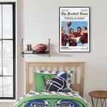 Henkilökohtainen Jalkapallon aika 1-4 Valokuvat Maalaus Juliste Tekstillä Pelipäivä Syntymäpäivälahja Jalkapalloilijoille