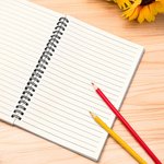 Personalized Cartoon Character Birth Flower Bouquet Name A5 Spiral Notebook Pen with 120 Lined Pages and Initial Birthday Gift for Women Girls