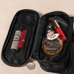 Personalisierte Mode Cheerleading Mädchen wasserdicht faltbar Make-up Pinsel Aufbewahrungstasche mit Namen Reisen Essentials Geburtstag Geschenk für Frauen