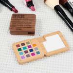 Paleta de acuarela de madera magnética portátil personalizada Master of Hues con 15 cuadrículas y nombre Material de pintura Regalo de cumpleaños para niños Familia
