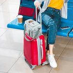 Personalisierte Cartoon Cheerleader Girl Mehrkammern große Reisetasche mit Namen und Schultergurt Geburtstag Reisezubehör Geschenk für Frauen