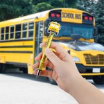 Personalizado Glitter School Bus Bolígrafo con Nombre Apreciación Cumpleaños Día de los Maestros Regalo para Profesor Conductor de Autobús