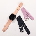 Bracelet de montre en silicone pour Apple Samsung Fitbit avec nom Cadeau d'anniversaire pour les amoureux des vaches des Highlands