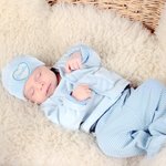 Cappello da ospedale berretto con fiocco per neonati a righe personalizzato con nome ricamato regalo per compleanno dei neonati o bambini