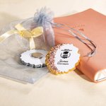 Personalized Glitter Resin Grad Hat Magnet with Name Year Set of 5 Fridge Decor Keepsake School College Graduation Party Favors Gift for Graduates