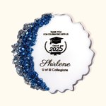 Personalized Glitter Resin Grad Hat Magnet with Name Year Set of 5 Fridge Decor Keepsake School College Graduation Party Favors Gift for Graduates