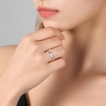 Anello personalizzato con zircone a farfalla per compleanno, anniversario, festa della mamma, regalo per le donne