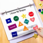 Personalized Preschool Learning Binder Educational Toys for Kids