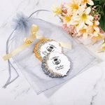 Personalized Glitter Resin Grad Hat Magnet with Name Year Set of 5 Fridge Decor Keepsake School College Graduation Party Favors Gift for Graduates