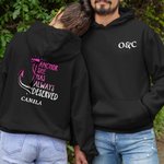 Personalised Anchor Compass Always Deserved Longed Couple T-shirt Sweatshirt Hoodie with Initial and Name Valentine's Day Anniversary Gift for Him Her