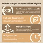 Borsa riutilizzabile in juta con personaggio animato ragazza carina stravagante personalizzato con nome regalo compleanno viaggio per le ragazze donne