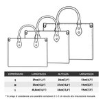 Borsa tote in pelle PU conciata a spina di pesce personalizzata con gatto nome e tracolla regalo perfetto per gli amanti dei gatti