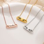 Gepersonaliseerde unieke ogen naam ketting sierlijke sieraden verjaardag verjaardag Valentijnsdag cadeau voor vrouwen