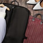 Custodia per abiti impermeabile personalizzata con design di ballerina e nome glitterati per allenamento recita regalo pratico per ballerine