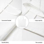 Personalized Cute Bow Bunny Egg Floral Initial Canvas Bag with Name Easter Egg Hunting Game School Party Gift for Kids