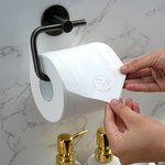 Personalizado Multicolor 3D Impreso Papel Higiénico Pixie Sello con Inicial de Limpieza Signo Baño Hotel Accesorio Regalo de Empresa Familiar