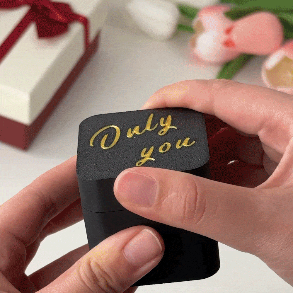 Personalised Funny Middle Finger Pops Mischief Box with Text Valentine's Day Birthday Prank Party Gift for Couple Friends