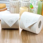 Personalizado Multicolor 3D Impreso Papel Higiénico Pixie Sello con Inicial de Limpieza Signo Baño Hotel Accesorio Regalo de Empresa Familiar