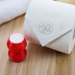 Personalizado Multicolor 3D Impreso Papel Higiénico Pixie Sello con Inicial de Limpieza Signo Baño Hotel Accesorio Regalo de Empresa Familiar