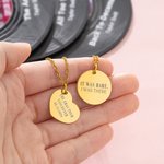 Personalisierte Es war selten, ich war da Eras Tour Halskette mit Stadt Name und Datum Konzert Schmuck Erinnerung Geschenk für Swifites