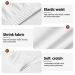 Calzoncillos de cintura baja personalizados con cara graciosa y nombre Regalo de aniversario de San Valentín para mujer