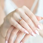 Personalized Handmade Wire Wrapped Birthstone Ring Mother's Day Valentine's Day Birthday Gift for Women