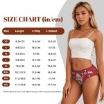 Calzoncillos de cintura baja personalizados con cara graciosa y nombre Regalo de aniversario de San Valentín para mujer