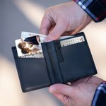 Personalized The Day We Became Us Photo Wallet Card with Names and Date Valentine's Day Anniversary Gift for Couple Spouse
